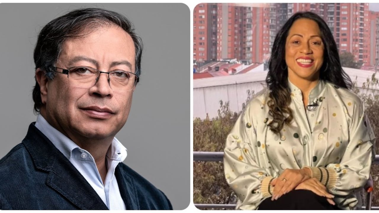 Gustavo Petro y Marelen Castillo.