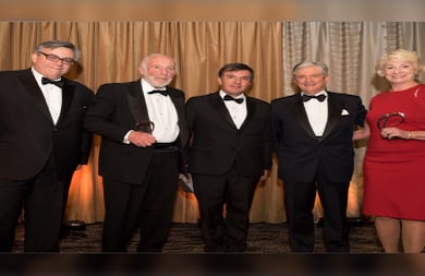 Juan Esteban Orduz, James Simons, Santiago Cabrera, Carlos Antonio Espinosa y Marilyn Simons.  