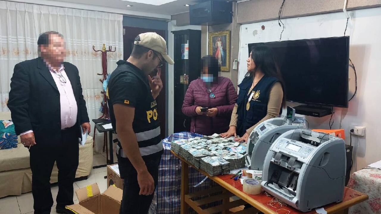 Las autoridades lograron la incautación de 9 millones de soles y 534.000 dólares más relacionado con el mismo caso.