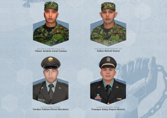 “Llevamos 10 días sin saber nada”; el drama de la familia de uno de los policías secuestrados por el ELN en Arauca.