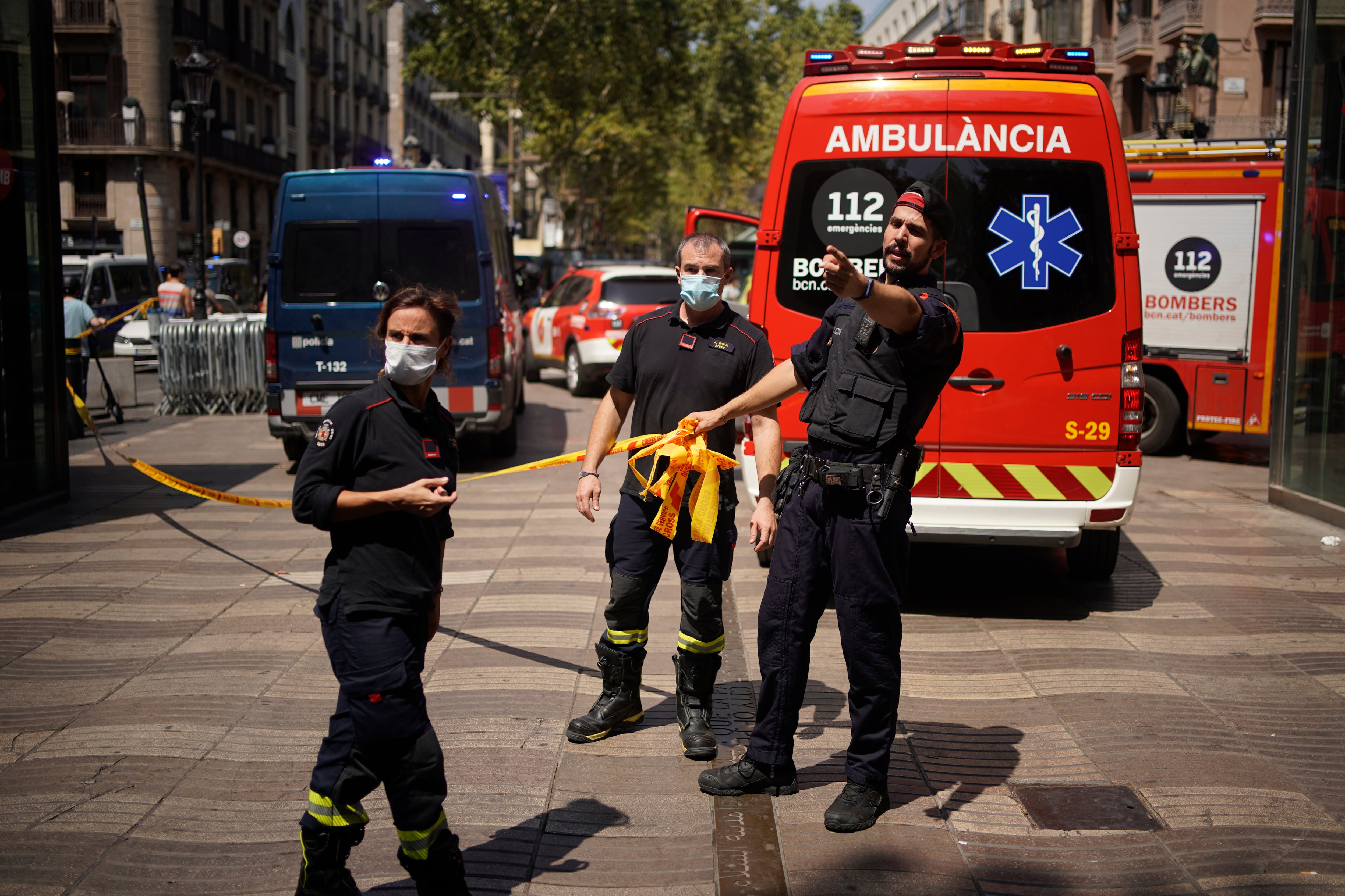 Alarma por supuesta explosión en Barcelona