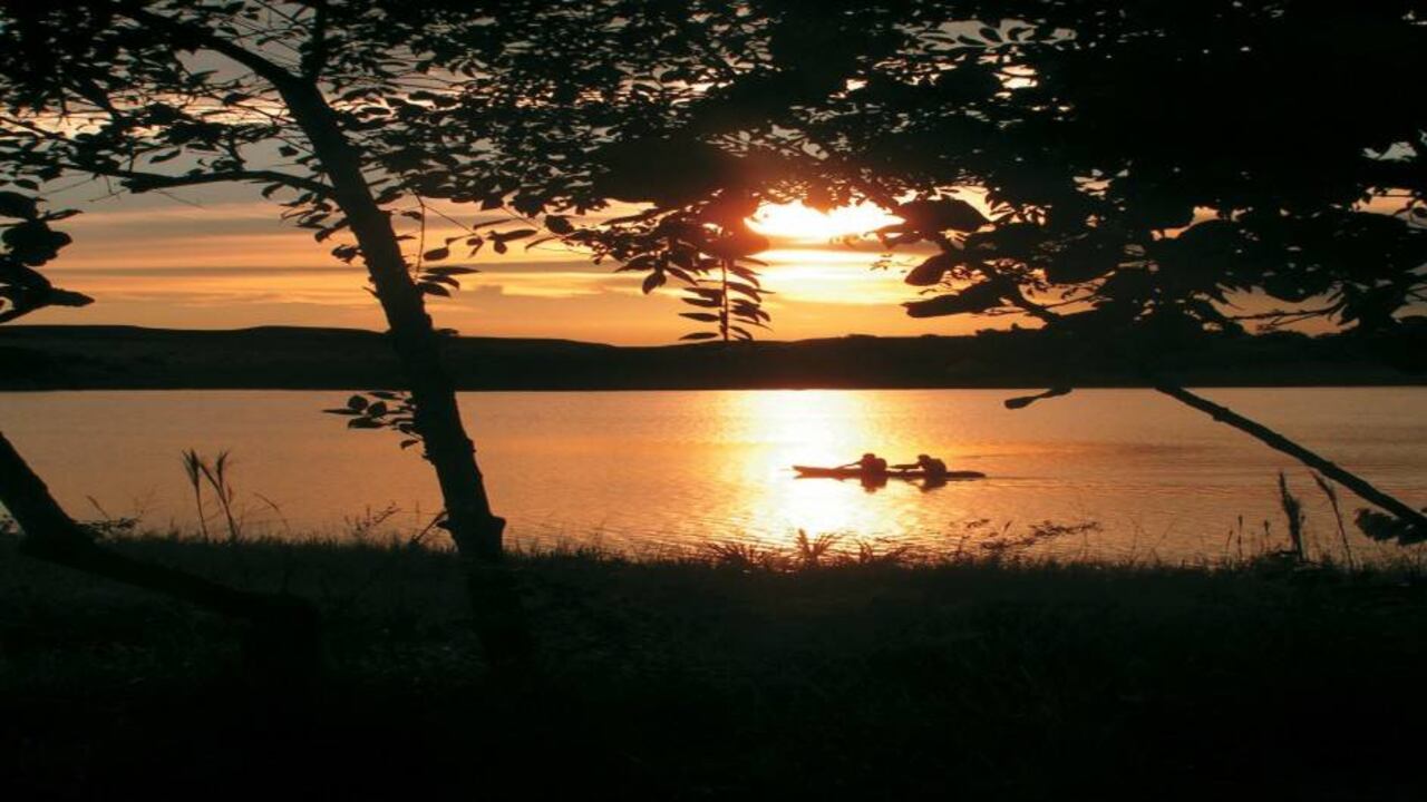 Lago El Silencio situado en la Bioreserva de Lagos de Menegua en el Meta. Foto: Hotel Lagos de Menegua.