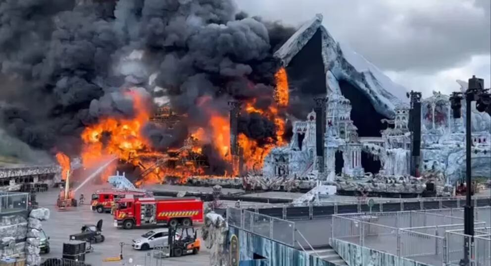 Incendio en Tomorrowland.