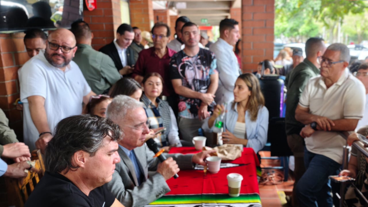 Reunión del partido Centro Democrático en Medellín