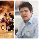 Miguel Uribe lanza críticas a Claudia López por la primera línea.