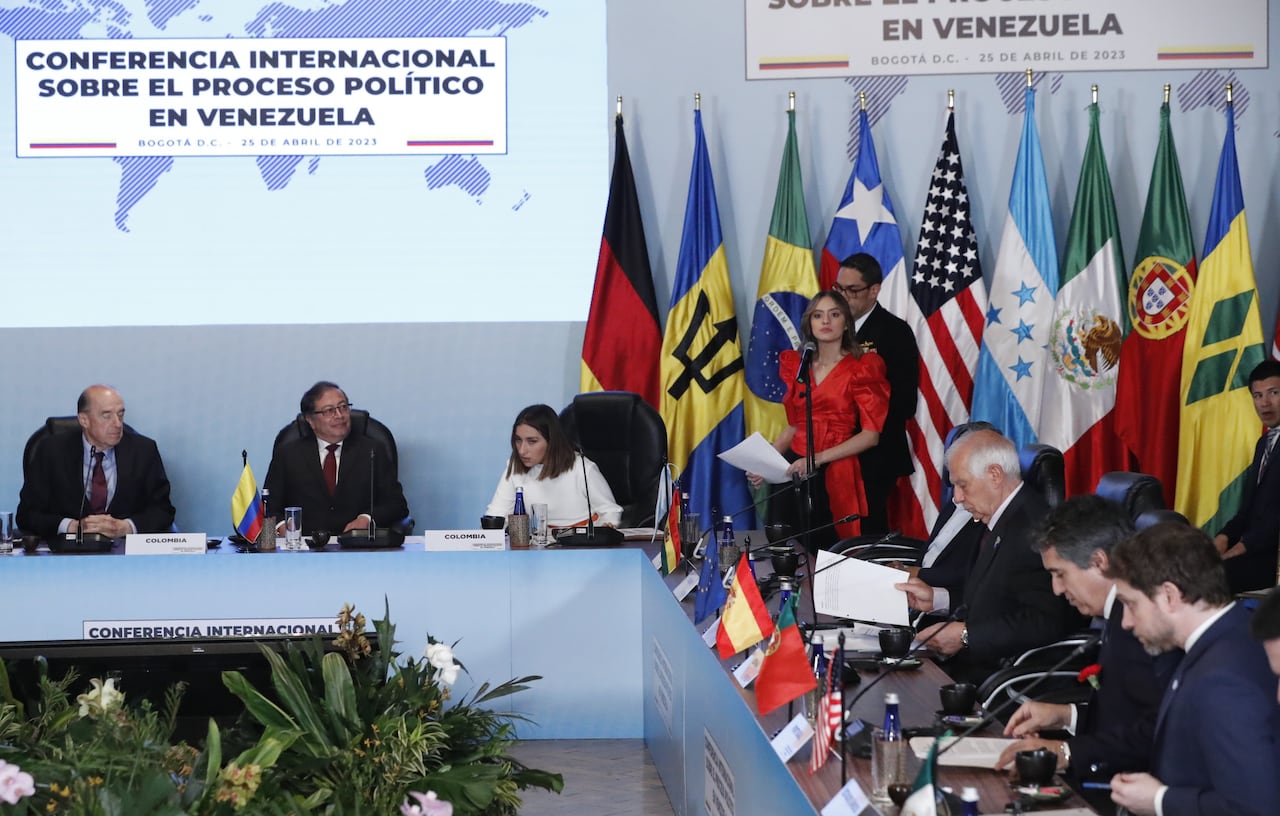 Conferencia internacional sobre el proceso político en Venezuela