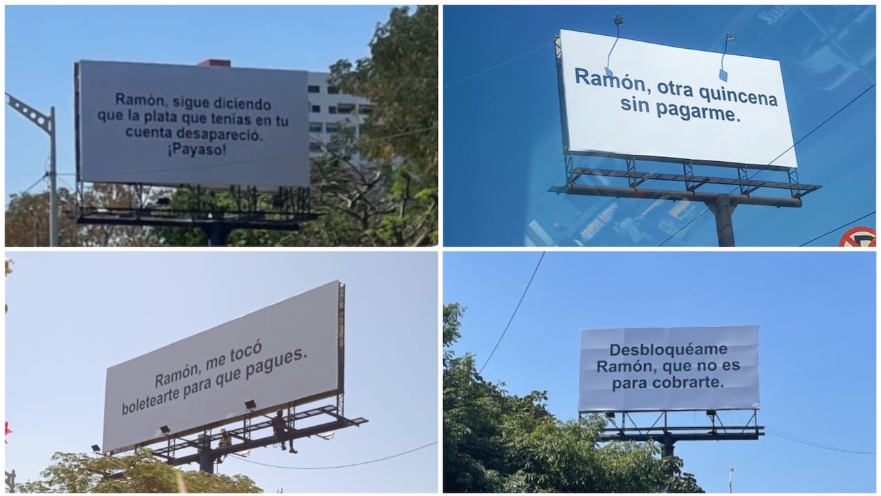 Podría tratarse de una nueva campaña de expectativa como las ya vistas en Barranquilla.