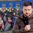 El presidente Zelenski advirtió a la comunidad europea y occidental sobre la posible existencia de campos de concentración para ucranianos.