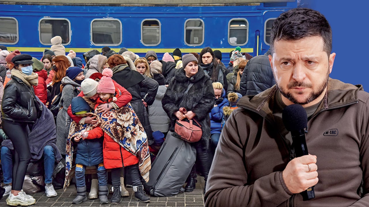 El presidente Zelenski advirtió a la comunidad europea y occidental sobre la posible existencia de campos de concentración para ucranianos.