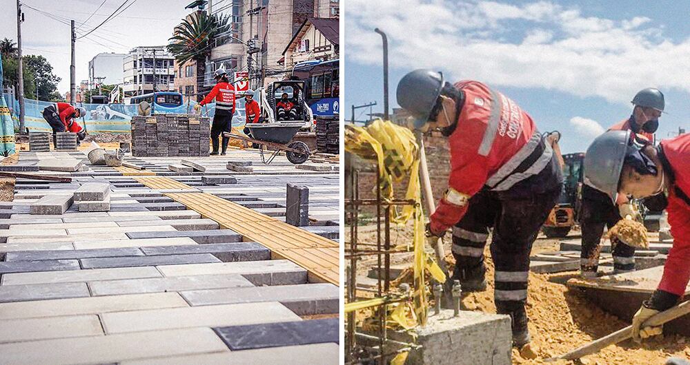    Varias obras en Bogotá, incluidas las de valorización, han tenido que reajustar el presupuesto por la alta inflación y el precio del dólar. 