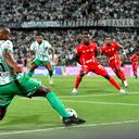 Imagen del compromiso entre Atlético Nacional y América de Cali.