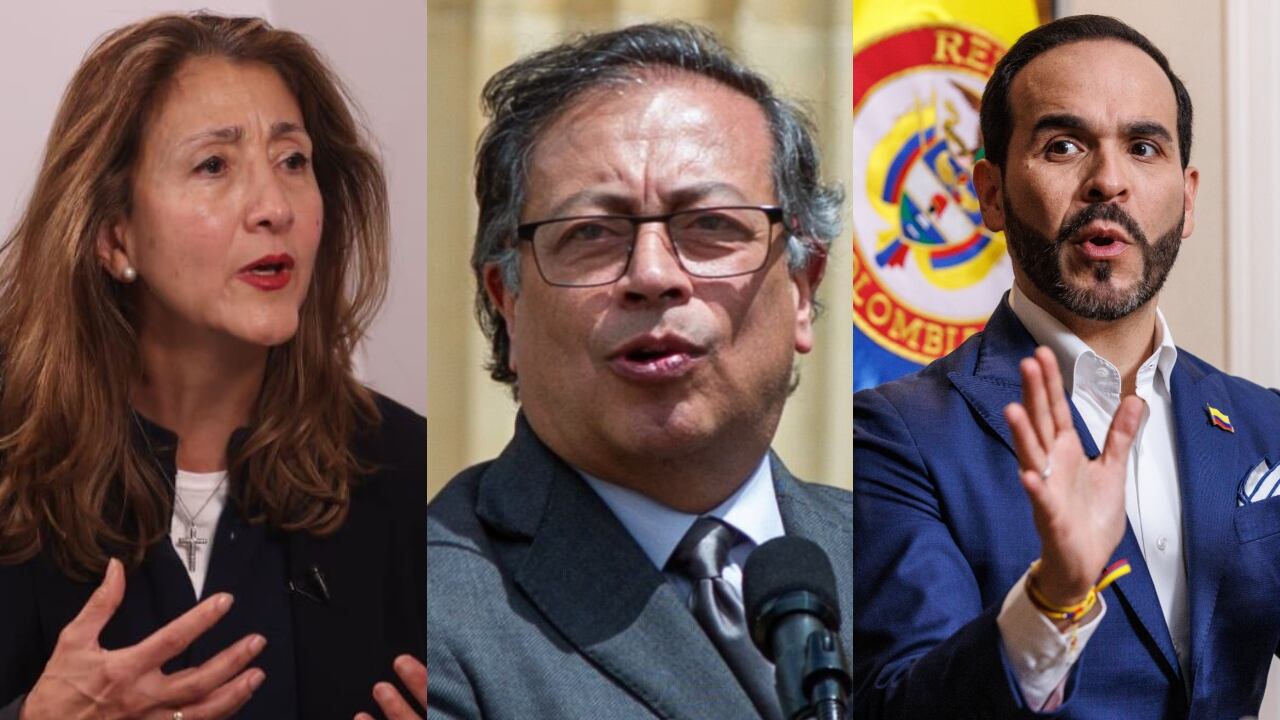 Ingrid Betancourt, Gustavo Petro y Abelardo de la Espriella.