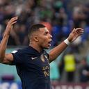 Mbappé marcó doblete en la victoria sobre Dinamarca este sábado