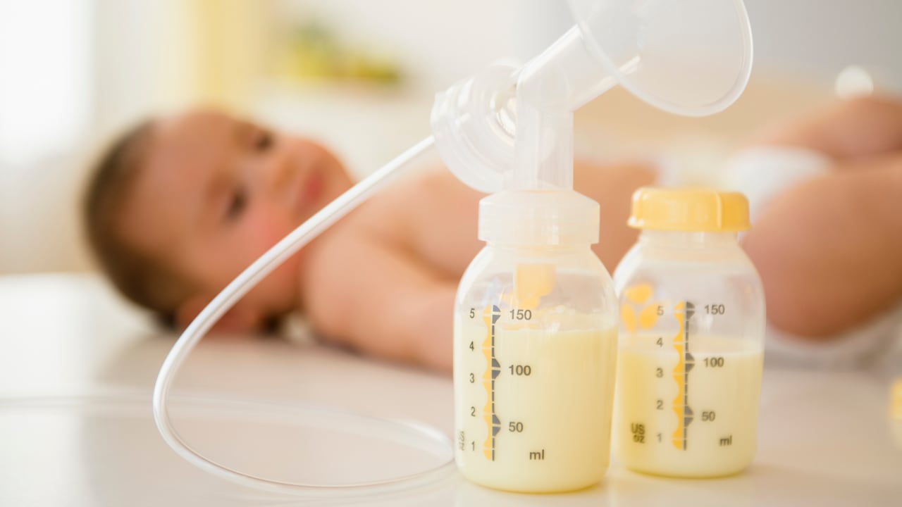 Foto de referencia sobre la leche materna