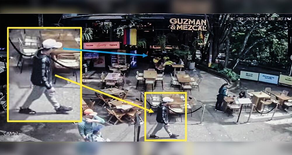 En cámaras de seguridad no solo quedó evidenciado el crimen, sino que las autoridades en la investigación han hecho seguimiento al Costeño.