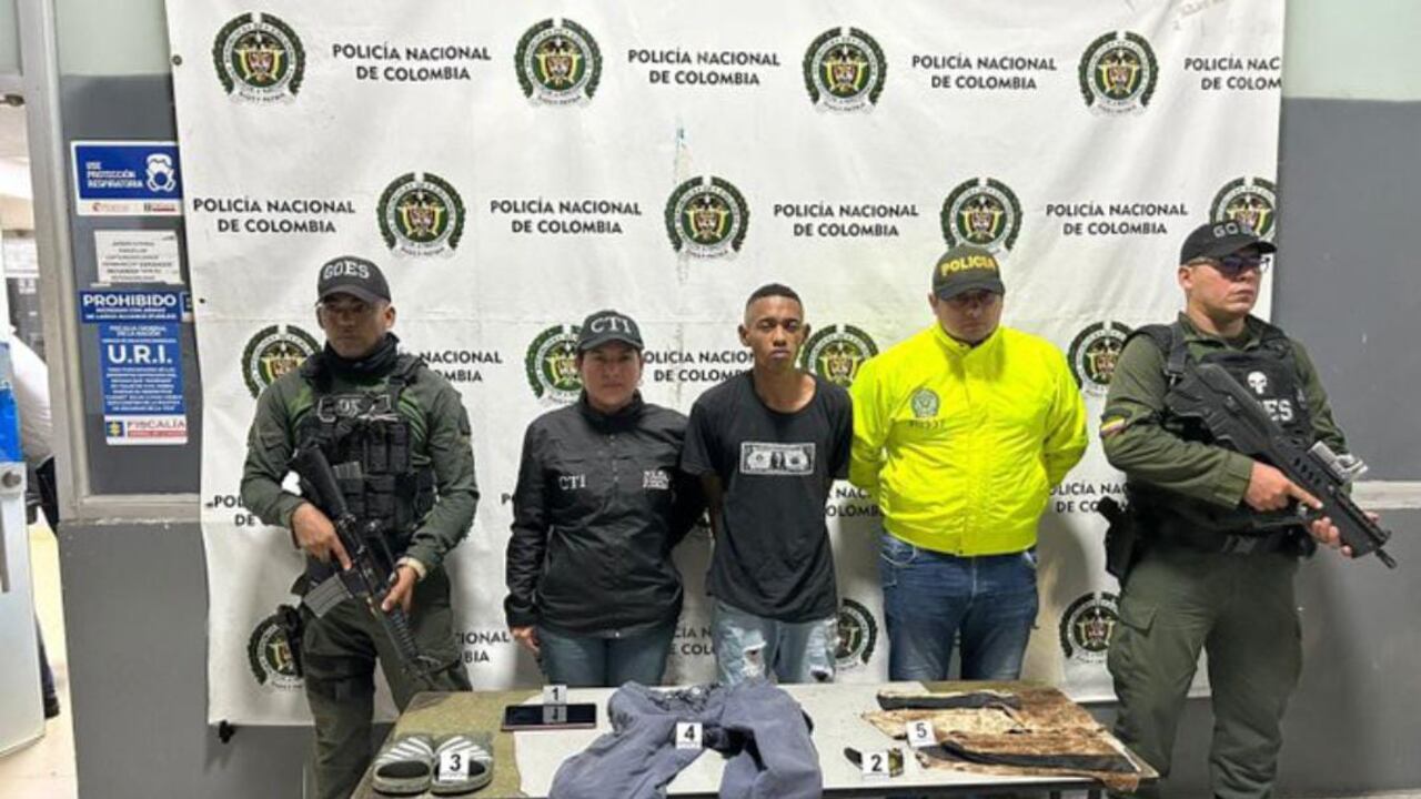 Al hombre le hallaron elementos del día de los hechos