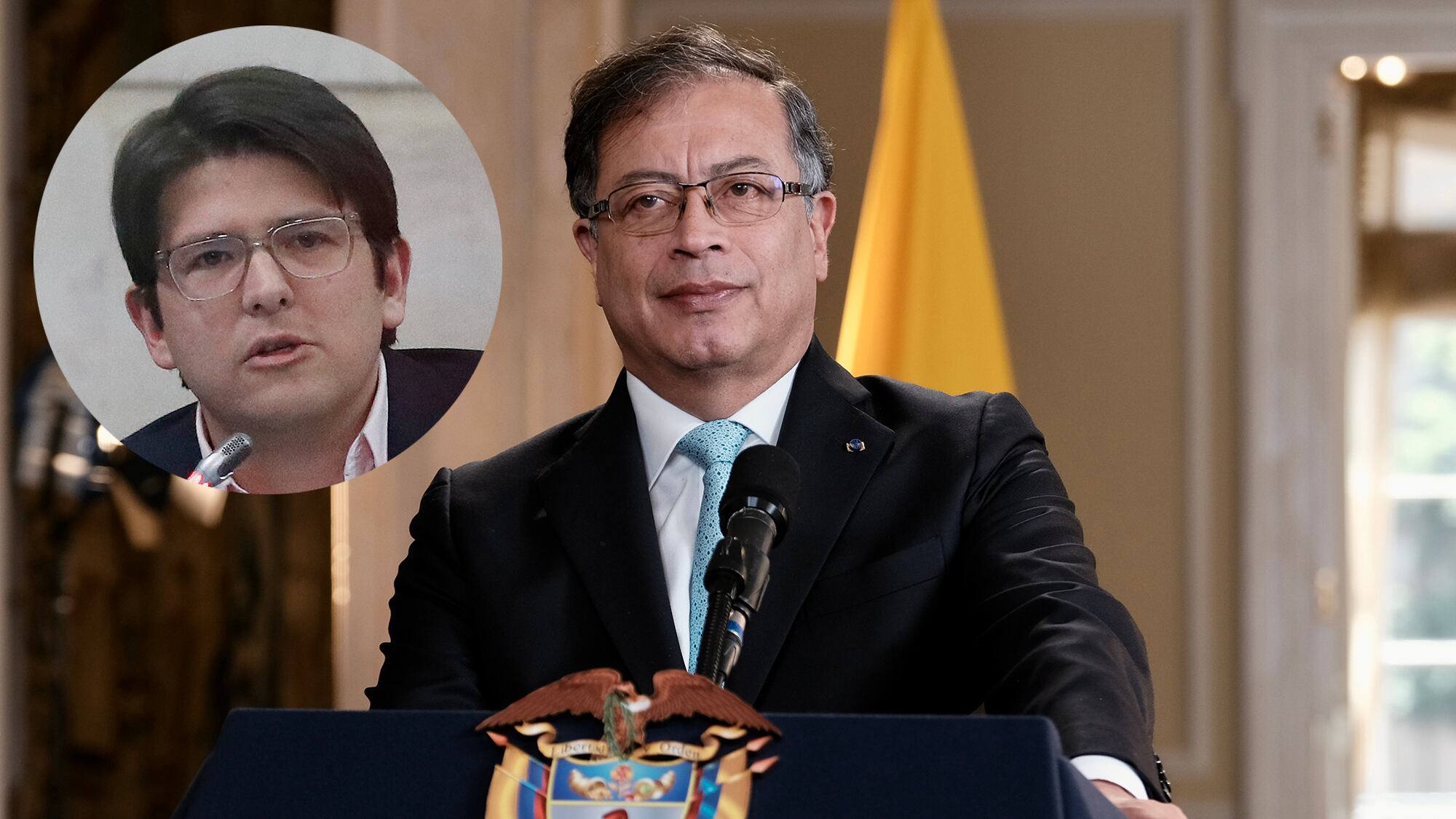 Gustavo Petro alocución Miguel Uribe