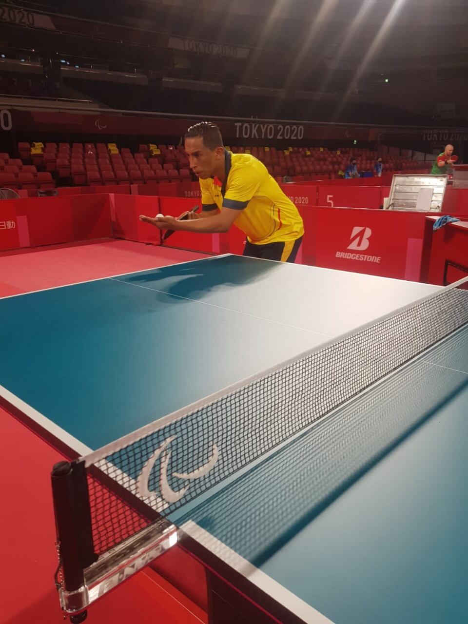 David Vargas inauguró la historia de Colombia en el Para Tenis de Mesa en Juegos Paralímpicos
