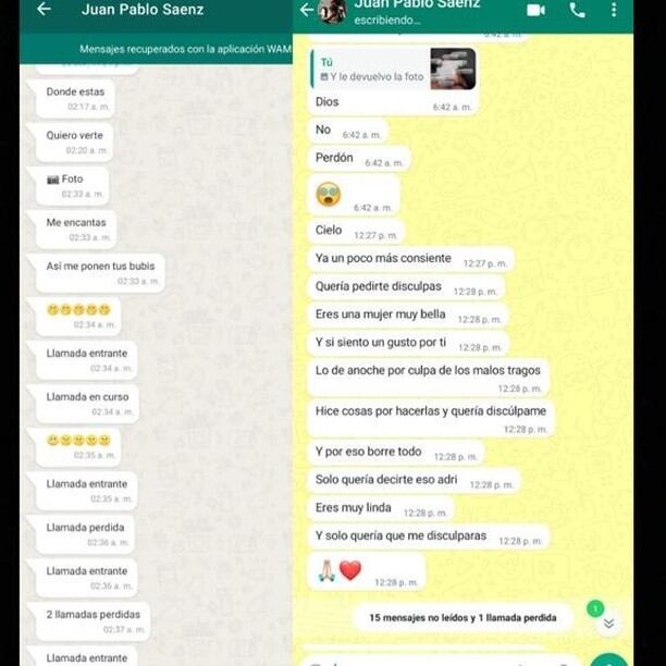 Otros señalamientos contra Juan Pablo Sáenz.