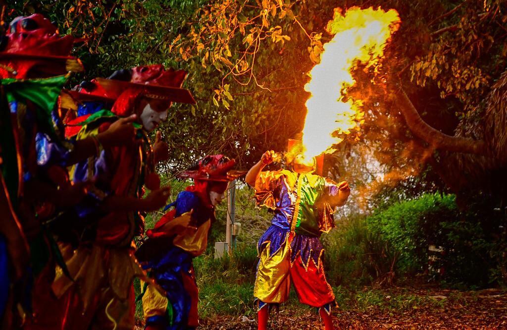 Los diablos Arlequines son del municipio de Sabanalarga