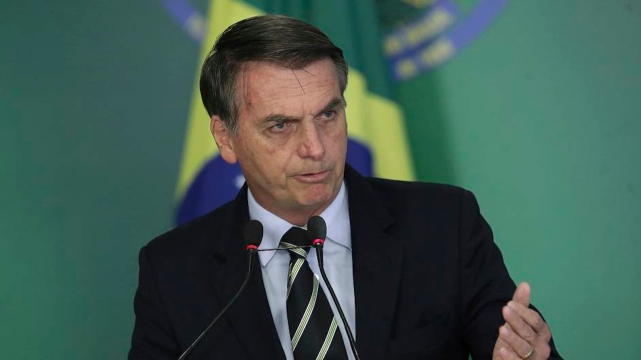 Jair Bolsonaro, presidente de Brasil.