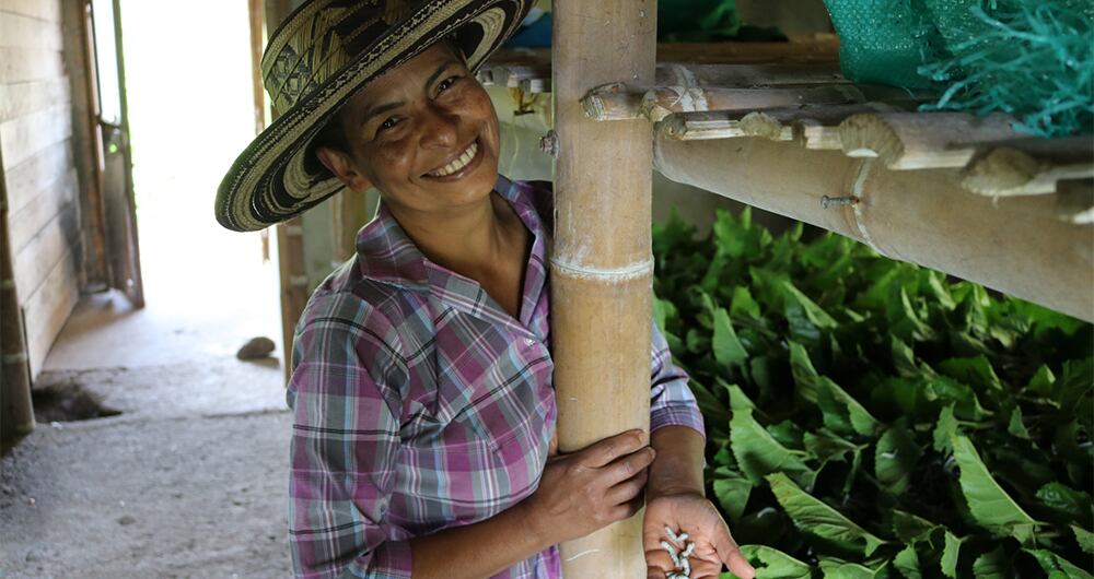 Artesanas y campesinos Cauca