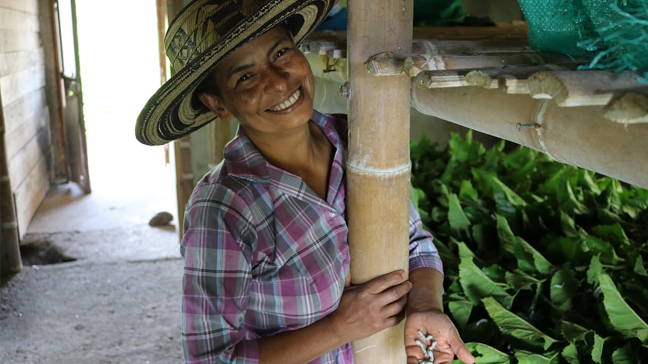 Artesanas y campesinos Cauca