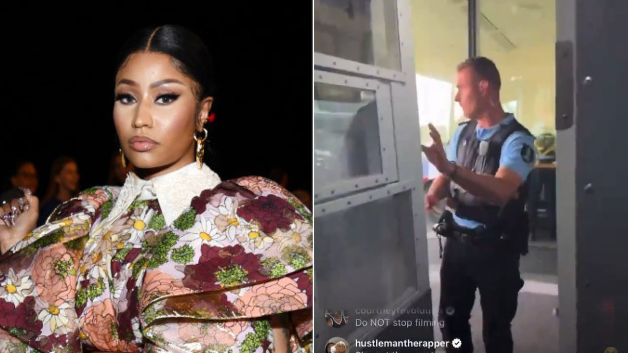 Nicki Minaj fue arrestada en Amsterdam por posesión de drogas blandas.
