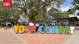 Bomberos de Bogotá culminan con éxito misión de emergencia por incendios en Cunday, Tolima.