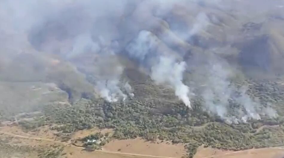 Incendio en Colombia este 16 de septiembre.