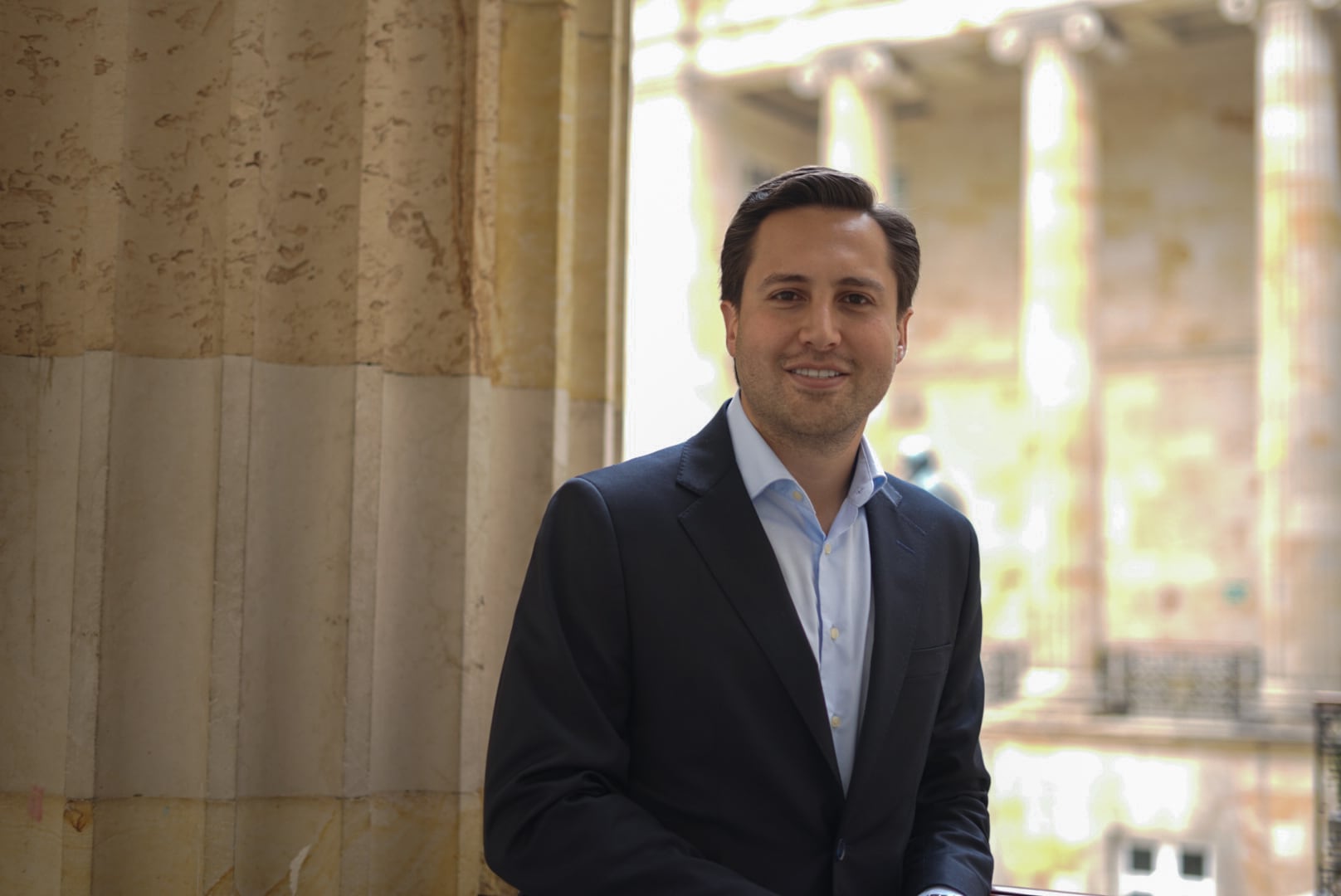 Candidato a la Cámara de Representantes por Antioquia, Andrés Gaviria.