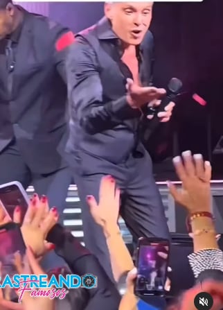 Fanática rechazó a Luis Miguel en un concierto