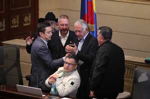 Sesiones extraordinarias Plenaria de la Cámara de Representantes Reforma a la Salud Gustavo García ministro del Interior