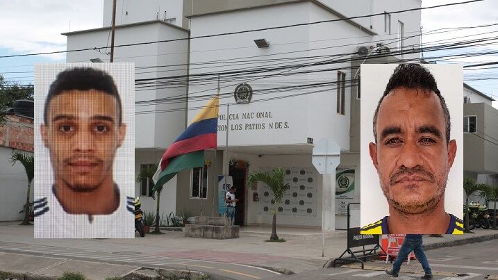 Melvis Douglas Núñez Tirado y Wilker Argenis Rodríguez Ramírez escaparon la madrugada de ayer.
