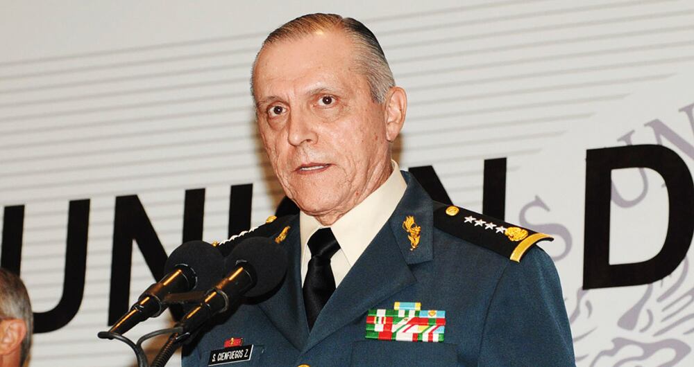 Salvador Cienfuegos, general y exsecretario de Defensa de México. 
