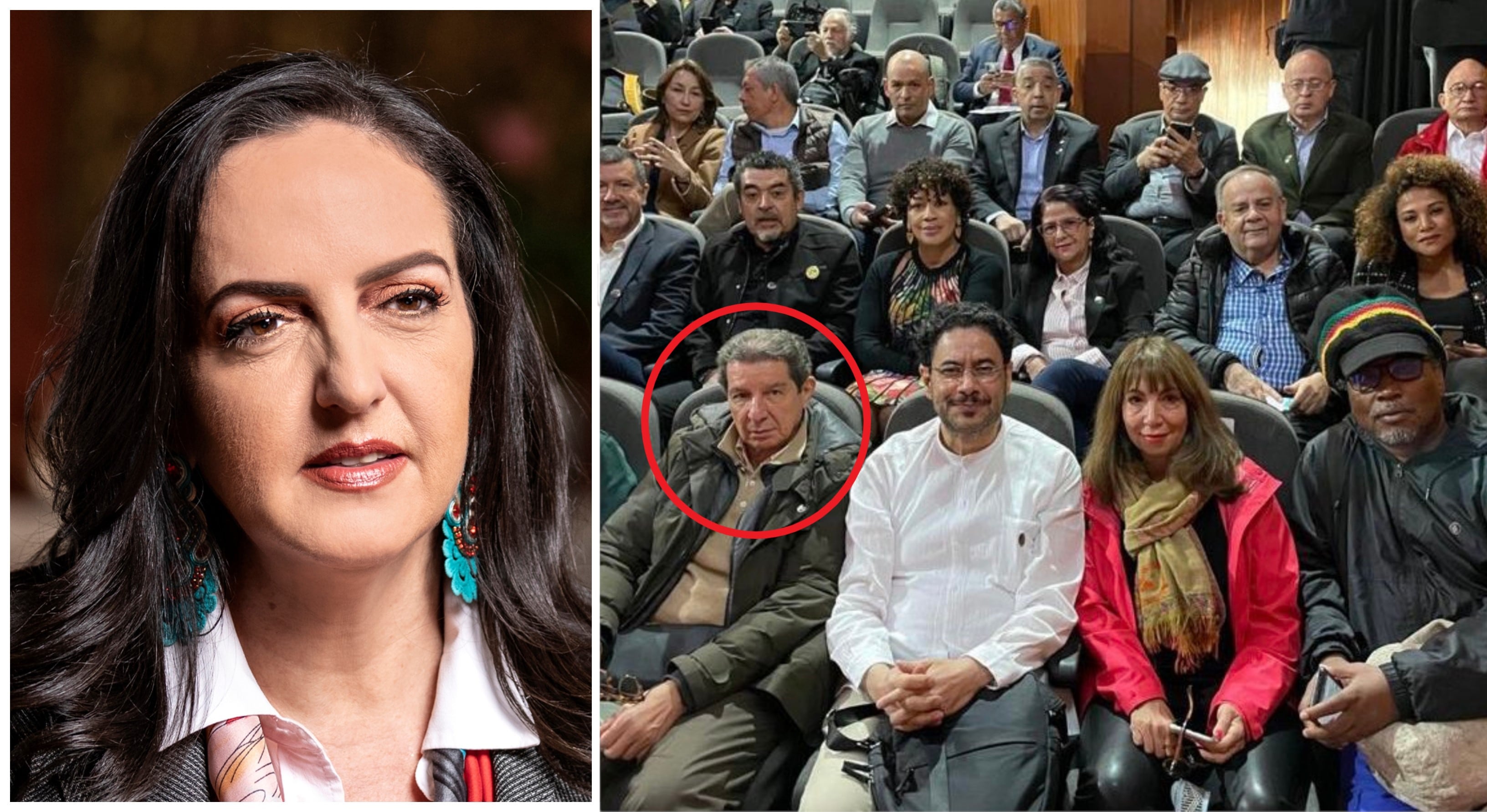María Fernanda Cabal se refiere a su esposo como negociador de paz con el ELN.