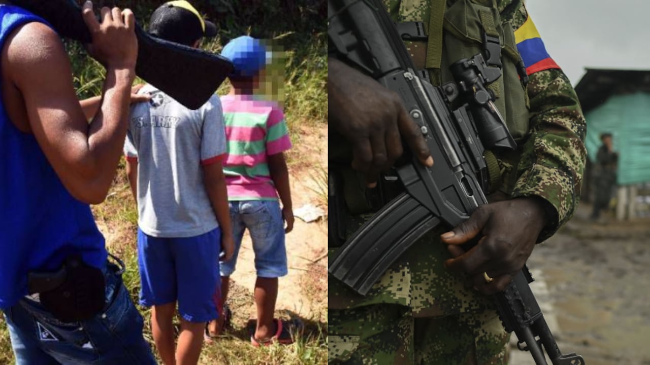 Menor de 11 años fue recuperado de las disidencias de las Farc en el Catatumbo. (Archivo).