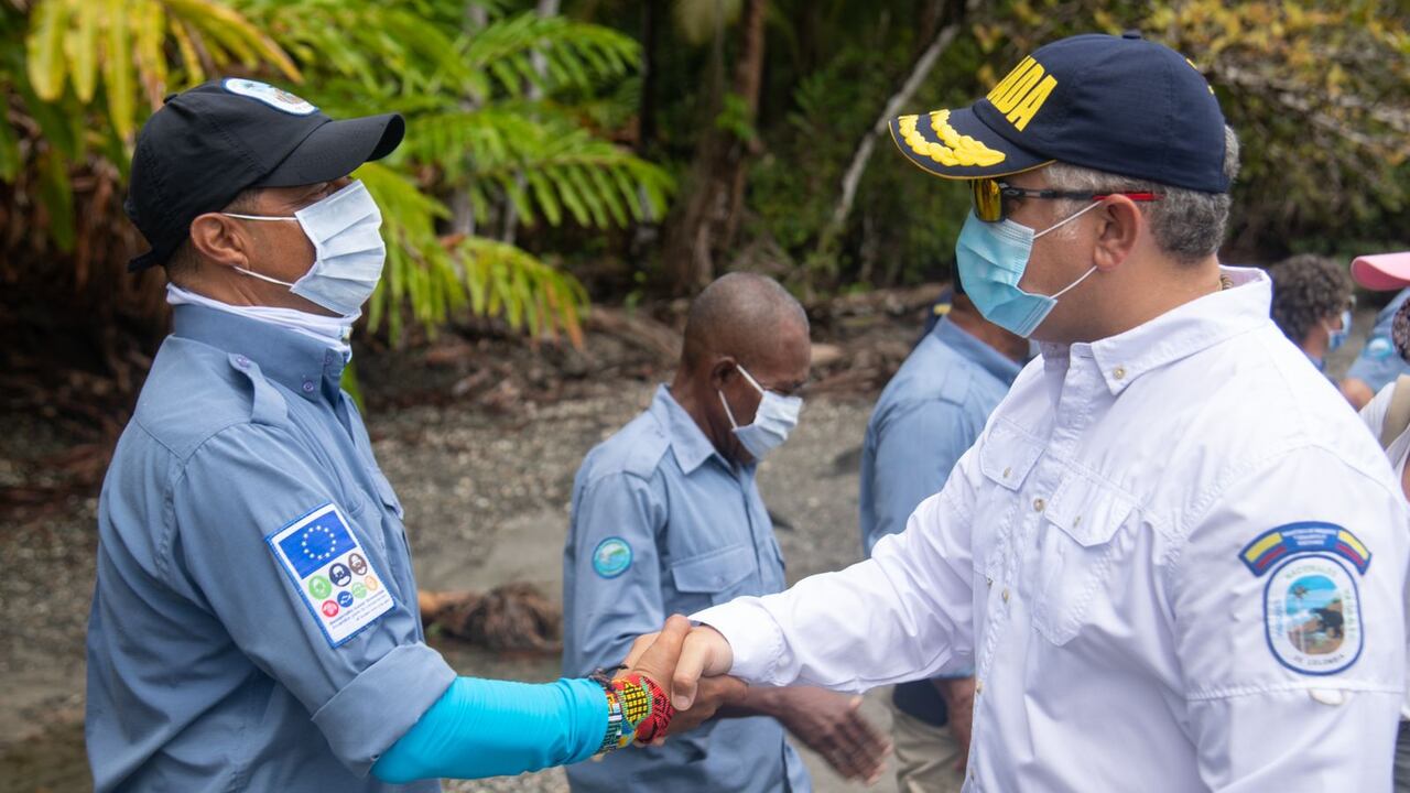 El presidente Iván Duque anunció una multimillonaria inversión para fortalecer los parques nacionales.