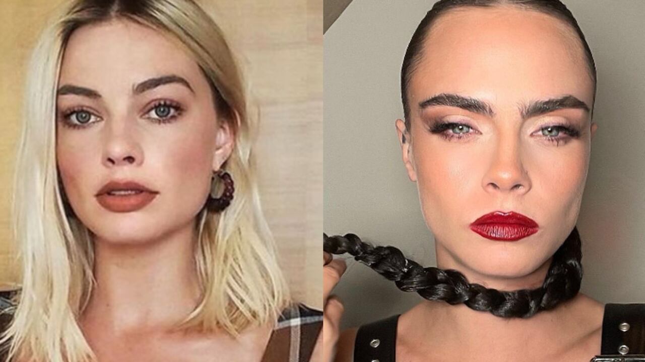 Margot Robbie y Cara Delevingne - Fotos tomadas de Instagram @caradelevingne - @margotrobbie