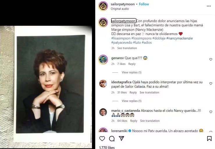 Foto: Captura de pantalla / Instagram