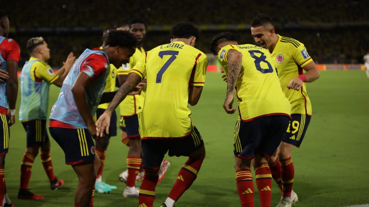 Colombia venció a Venezuela con una anotación de Rafael Santos Borré.