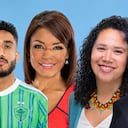 De izquierda a derecha: Jesús Ferreira, Ilia Calderón, Ana María Porras y Eduardo Tobón.