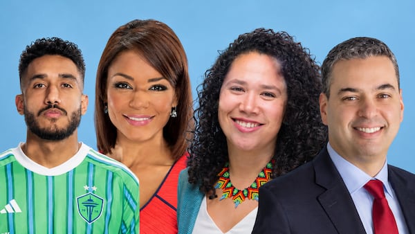 De izquierda a derecha: Jesús Ferreira, Ilia Calderón, Ana María Porras y Eduardo Tobón.