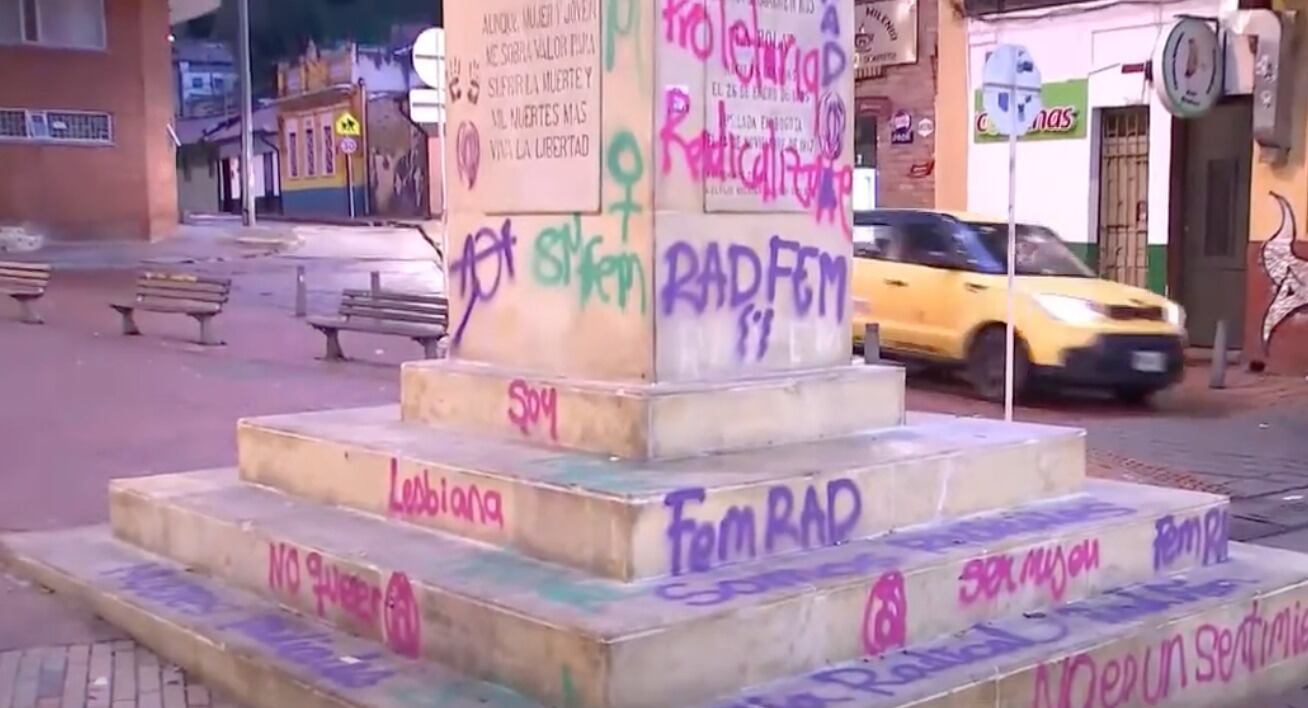 Monumentos vandalizados