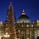 Este es el árbol de Navidad del Vaticano.