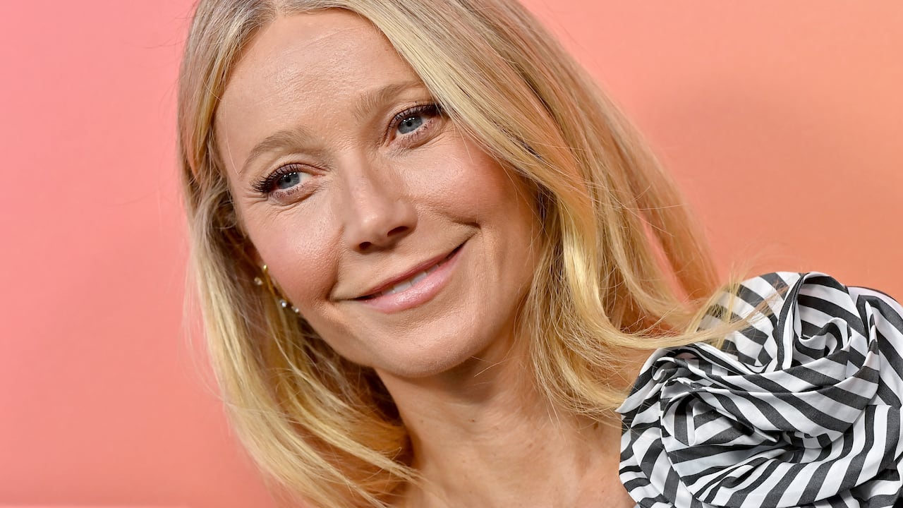 La actriz Gwyneth Paltrow también ofreció una cena con ella y su esposo.