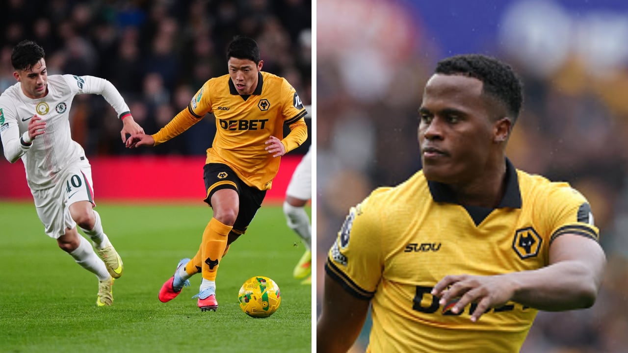 Jhon Arias no estuvo ni en el banco de suplentes para el partido entre Wolves y Chelsea por EFL Cup.