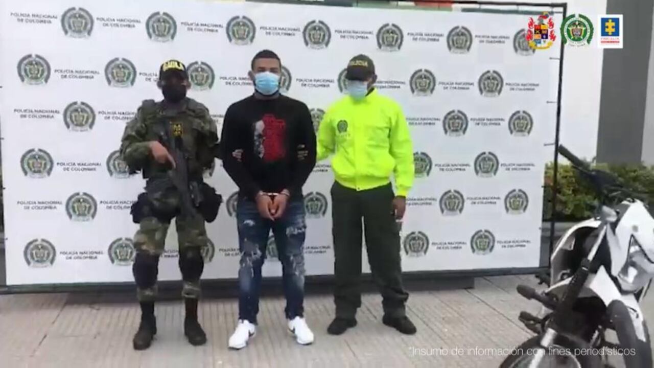 Alias Monón, señalado cabecilla de una estructura del Clan del Golfo, fue capturado.