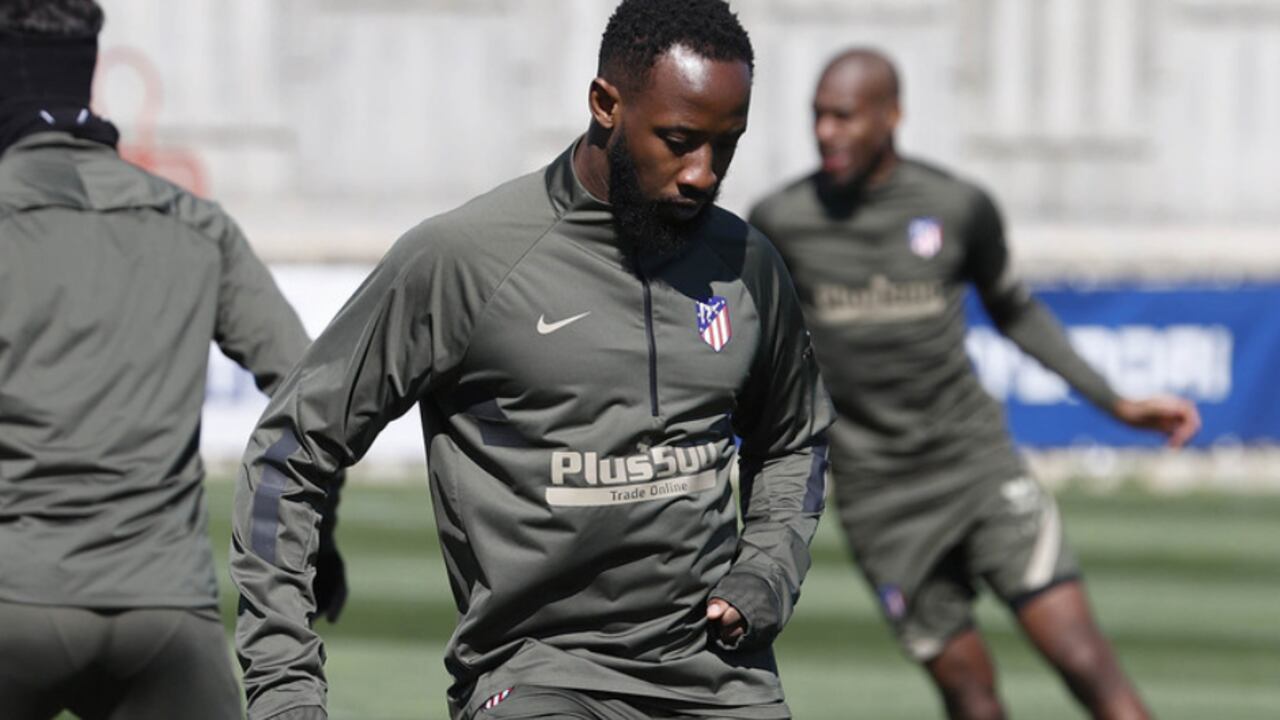 Moussa Dembelé. Foto: Prensa Atlético de Madrid/ Alex Marín