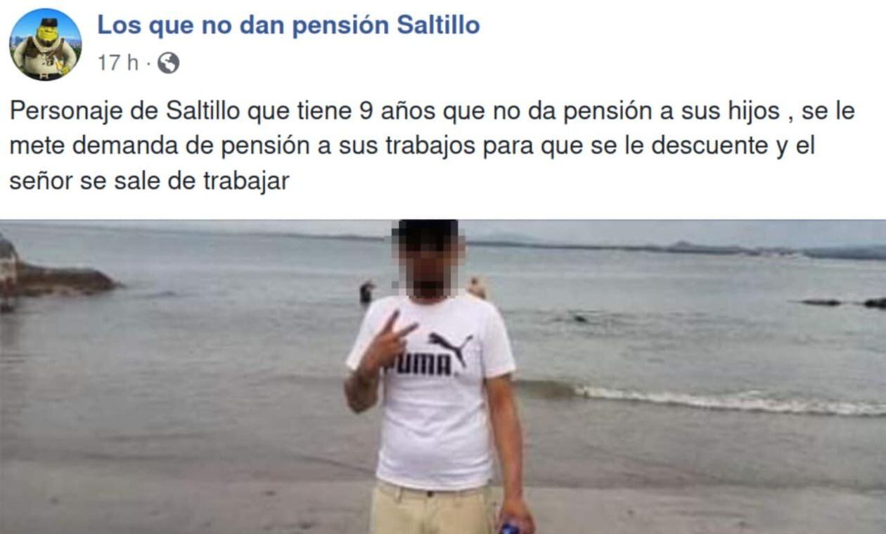 Grupo de Facebook en Saltillo
